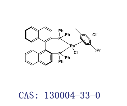 氯代[(S)-(-)-2,2'-二(二苯基膦)-1,1'-联萘](P-伞花素)氯化钌(II)
