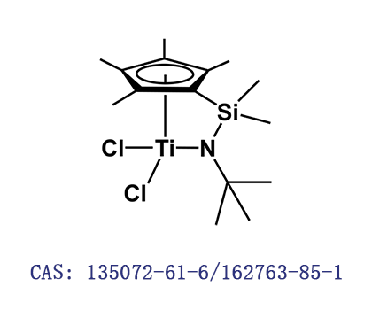 二氯[η(5):η(1)-N-二甲基(四甲基环戊二烯基)硅基(叔丁基)酰胺]钛