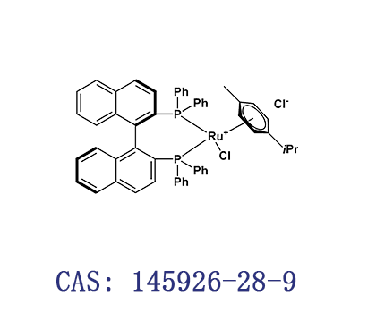 氯代[(R)-(+)-2,2-二(二苯基膦)-1,1-联萘](P-伞花素)氯化钌(II)